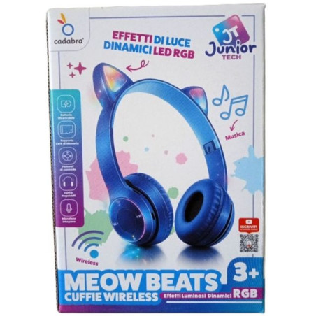 CUFFIE MEOW BEATS WIRELESS ASS. EAN 8058753936833 INGROSSO GIOCHI PER EDICOLE