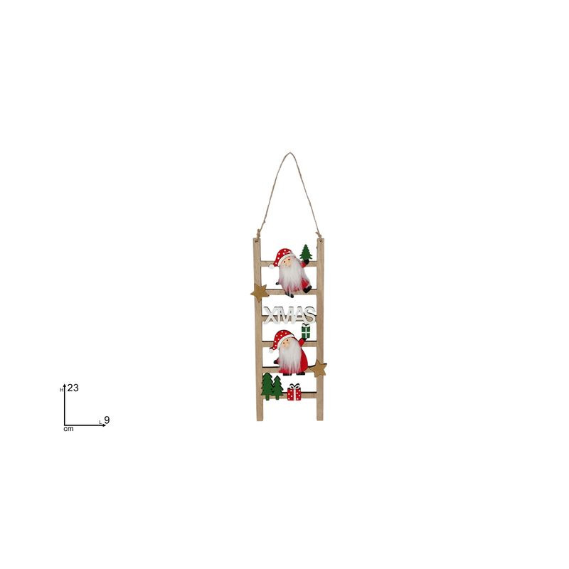 APPENDINO SCALETTA LEGNO C/BABBO NATALE EAN 8053482439211 INGROSSO APPENDINI NATALIZI APPENDINO SCALETTA LEGNO C/BABBO NATALE EAN 8053482439211 INGROSSO APPENDINI NATALIZI
