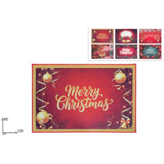 TAPPETO/ZERBINO NATALIZIO 80X120CM 6ASS. EAN 8053482470306 INGROSSO TAPPETI NATALIZI