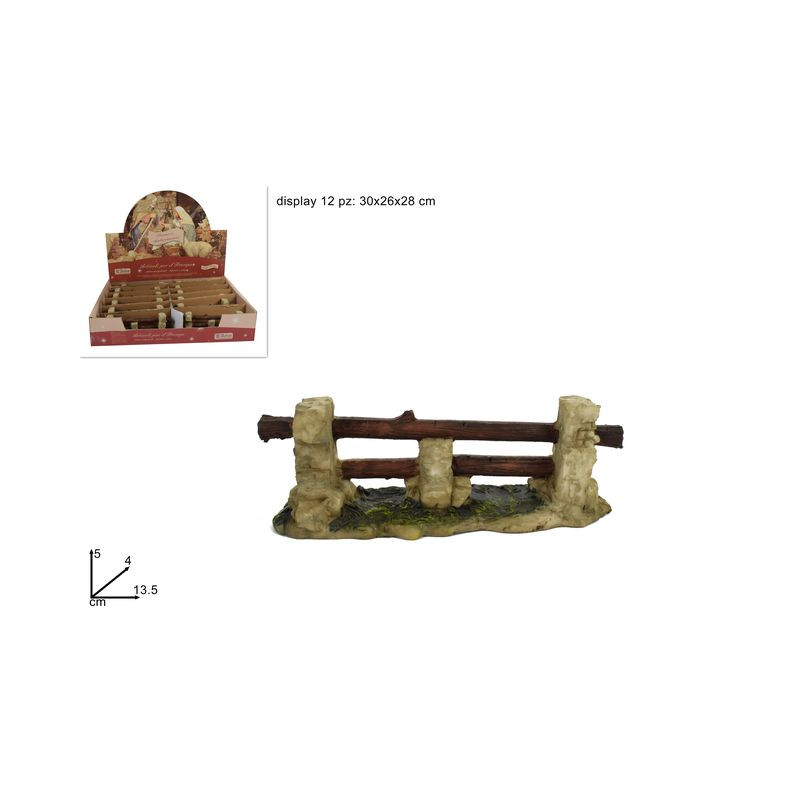 STACCIONATA 13,5X5CM EAN 8033113237553 INGROSSO ACCESSORI PER IL PRESEPE STACCIONATA 13,5X5CM EAN 8033113237553 INGROSSO ACCESSORI PER IL PRESEPE