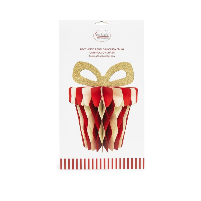DECORAZIONE CARTA PACCO C/FIOCC GL. 40CM EAN 8010052406356 INGROSSO OGGETTISTICA NATALIZIA DECORAZIONE CARTA PACCO C/FIOCC GL. 40CM EAN 8010052406356 INGROSSO OGGETTISTICA NATALIZIA