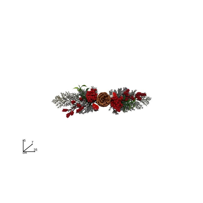 FASCINA C/BACCHE E PIGNA 35CM EAN 8053482203935 INGROSSO OGGETTISTICA NATALIZIA FASCINA C/BACCHE E PIGNA 35CM EAN 8053482203935 INGROSSO OGGETTISTICA NATALIZIA