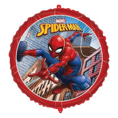 PALL. TONDO SPIDERMAN PESETTO+NASTRINO EAN 5201184938706 INGROSSO OGGETTISTICA NATALIZIA