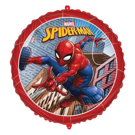 PALL. TONDO SPIDERMAN PESETTO+NASTRINO EAN 5201184938706 INGROSSO OGGETTISTICA NATALIZIA