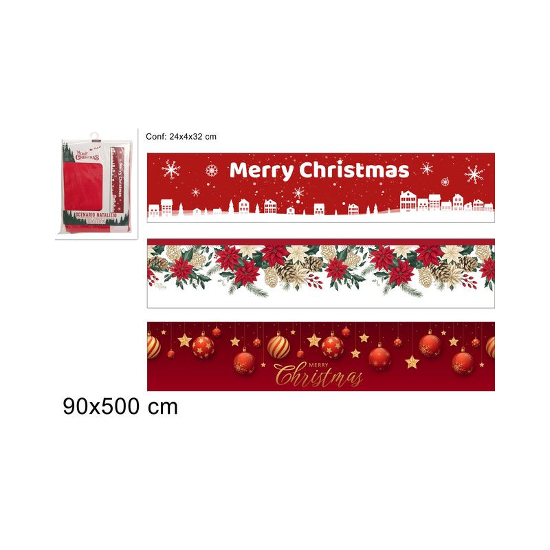 SCENARIO NATALE TESSUTO 90X500CM 3ASS EAN 8053482479071 INGROSSO OGGETTISTICA NATALIZIA SCENARIO NATALE TESSUTO 90X500CM 3ASS EAN 8053482479071 INGROSSO OGGETTISTICA NATALIZIA