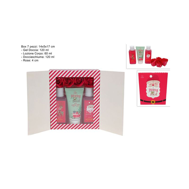 SET DA BAGNO 3PZ CONF. REG. BABBO N. ROS EAN 8053482402130 INGROSSO OGGETTISTICA NATALIZIA SET DA BAGNO 3PZ CONF. REG. BABBO N. ROS EAN 8053482402130 INGROSSO OGGETTISTICA NATALIZIA
