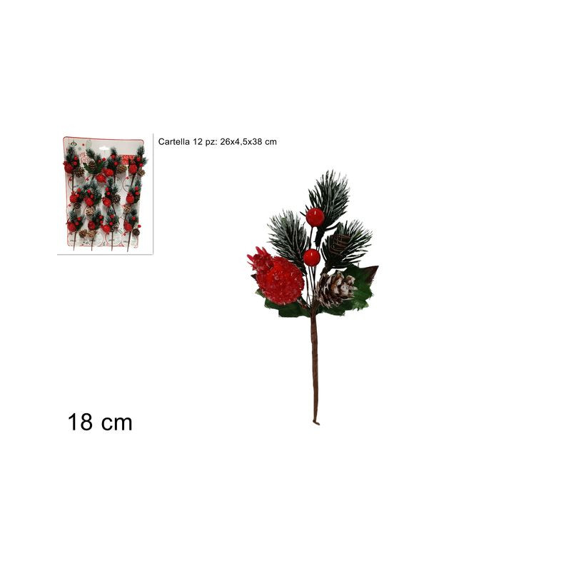 SPILLONE BACCHE C/PIGNE E MELOGRANO EAN 8033113643095 INGROSSO FIORI FINTI NATALIZI SPILLONE BACCHE C/PIGNE E MELOGRANO EAN 8033113643095 INGROSSO FIORI FINTI NATALIZI