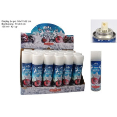BOMBOLETTA NEVE DECORAZ. FINESTRE 125ML EAN 8053482320199 INGROSSO BOMBOLETTE SPRAY NATALIZIE