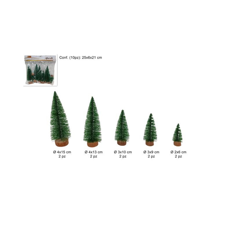 ALBERI SET 10 PZ EAN 8053482165448 INGROSSO ALBERI DI NATALE ALBERI SET 10 PZ EAN 8053482165448 INGROSSO ALBERI DI NATALE