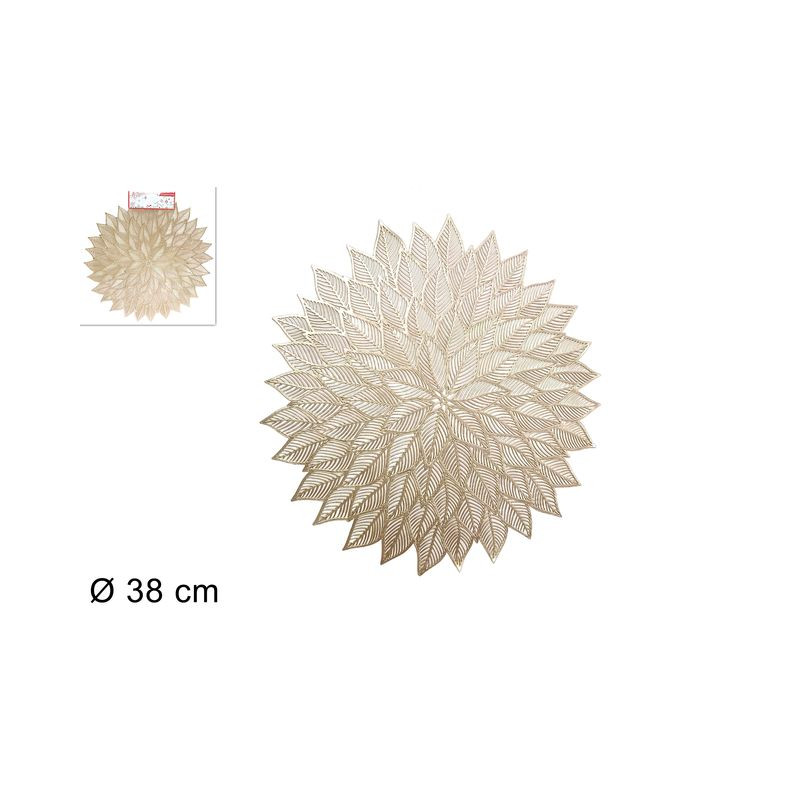 TOVAGLIETTA TONDA DIAM 38CM FOGLIE ORO EAN 8053482337272 INGROSSO TOVAGLIE NATALIZIE TOVAGLIETTA TONDA DIAM 38CM FOGLIE ORO EAN 8053482337272 INGROSSO TOVAGLIE NATALIZIE
