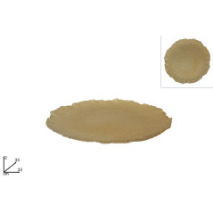 SOTTOPIATTO DIAM 33 ORO EAN 8053482227740 INGROSSO PIATTI NATALIZI