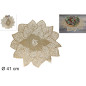CENTRINO PLASTIFICATO FIORE 42CM EAN 8053482104201 INGROSSO ARREDO TAVOLA NATALIZIA CENTRINO PLASTIFICATO FIORE 42CM EAN 8053482104201 INGROSSO ARREDO TAVOLA NATALIZIA