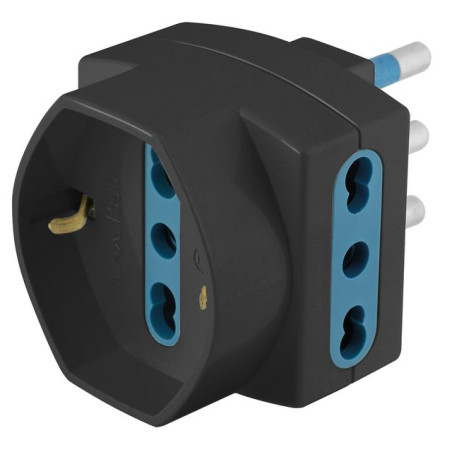 ADATTATORE IMQ C/3 PRESE 2BIV.10/16+1SCH EAN 8028274011661 INGROSSO SPINE ELETTRICHE