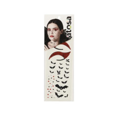 GIOIELLI VISO ADESIVI E TATUAGGI 82551 EAN 8422259825517 INGROSSO ACCESSORI HALLOWEEN TRUCCHI