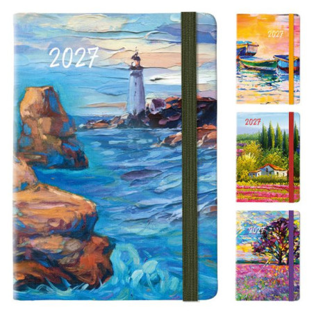 AGENDA 7X10 BIGIORNAL PAINTING 2027 EAN 8007748364724 INGROSSO AGENDE E CALENDARI