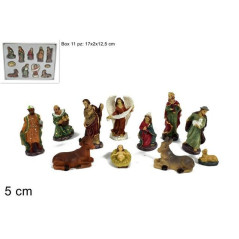 NATIVITA SET 11PZ 5CM IN BOX EAN 8033113853357 INGROSSO PERSONAGGI PER IL PRESEPE