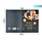BIGLIETTO AUGURI ORO 12,5X17,5CM JC0406 EAN 8058617704066 INGROSSO BIGLIETTI COMPLEANNO