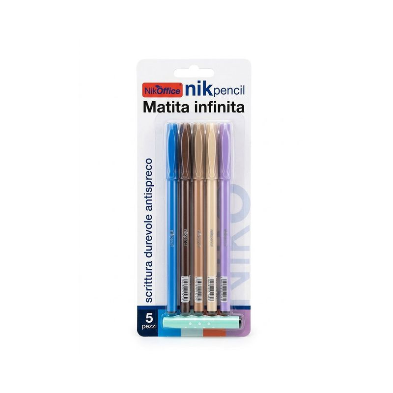 MATITE INFINITE ASS 5PZ (24) EAN 8051818070572 INGROSSO MATITE DA DISEGNO MATITE INFINITE ASS 5PZ (24) EAN 8051818070572 INGROSSO MATITE DA DISEGNO