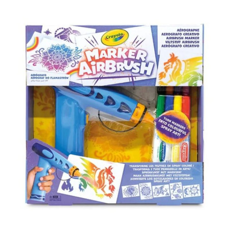 MARKER AIRBRUSH AEROGRAFO CREATIVO EAN 0071662076962 INGROSSO GIOCHI CREATIVI