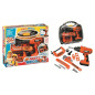 VALIGETTA MAXI BRICO TRAPANO B.O. EAN 8004817123978 INGROSSO ATTREZZI DA LAVORO GIOCATTOLO VALIGETTA MAXI BRICO TRAPANO B.O. EAN 8004817123978 INGROSSO ATTREZZI DA LAVORO GIOCATTOLO
