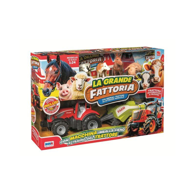 LA GRANDE FATTORIA CON TRATTORE FRIZION EAN 8004817123282 INGROSSO MODELLINI AUTO A FRIZIONE LA GRANDE FATTORIA CON TRATTORE FRIZION EAN 8004817123282 INGROSSO MODELLINI AUTO A FRIZIONE
