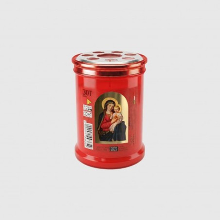 LUMINO 30T ROSSO EAN 8000061093623 INGROSSO LUMINI E CERI