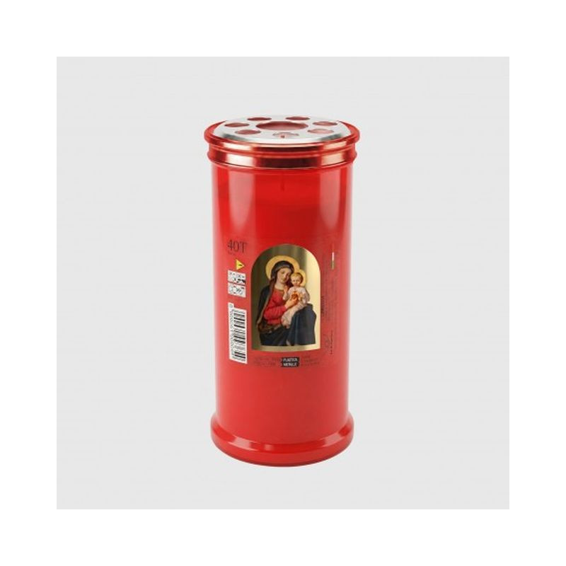 LUMINO 40T ROSSO MADONNA DEL SACRO CUORE EAN 8000061093647 INGROSSO LUMINI E CERI LUMINO 40T ROSSO MADONNA DEL SACRO CUORE EAN 8000061093647 INGROSSO LUMINI E CERI