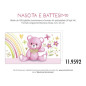 BIGLIETTI BOMBONIERE NASCITA 20P 11.9592 EAN 8001608595921 INGROSSO BIGLIETTI NASCITA