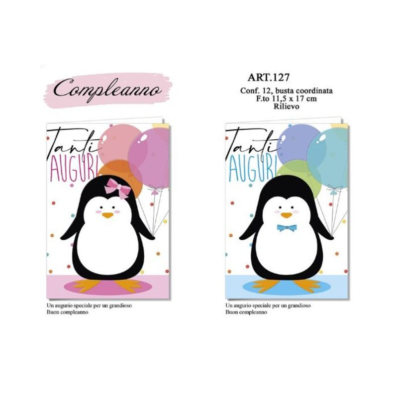 BIGLIETTO COMPLEANNO EMOZ. A COL. (12) EAN 8001608301270 INGROSSO BIGLIETTI COMPLEANNO BIGLIETTO COMPLEANNO EMOZ. A COL. (12) EAN 8001608301270 INGROSSO BIGLIETTI COMPLEANNO