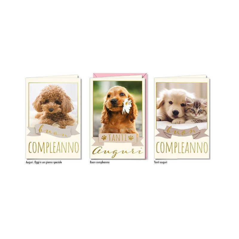 BIGLIETTO CUCCIOLI ORO COLORATI (12) EAN 8001608399789 INGROSSO BIGLIETTI COMPLEANNO BIGLIETTO CUCCIOLI ORO COLORATI (12) EAN 8001608399789 INGROSSO BIGLIETTI COMPLEANNO