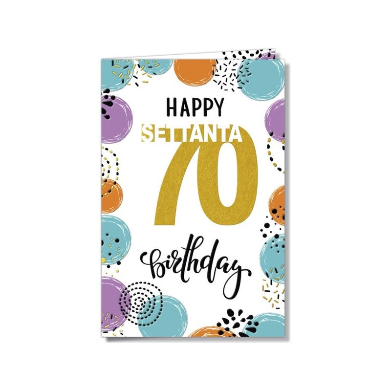 BIGLIETTO AUGURI 70 ANNI (12) EAN 8001608390311 INGROSSO BIGLIETTI COMPLEANNO BIGLIETTO AUGURI 70 ANNI (12) EAN 8001608390311 INGROSSO BIGLIETTI COMPLEANNO