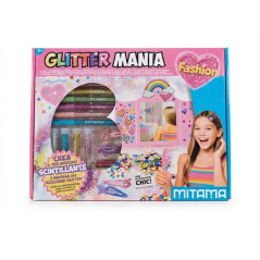 GLITTER MANIA FASHION MITAMA CREATIVITY EAN 8026624629863 INGROSSO GIOCATTOLI PER BAMBINE
