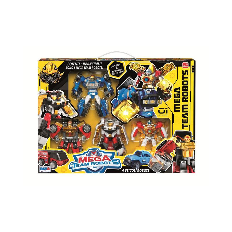 ROBOT MEGA TEAM 4 PEZZI EAN 8004817123879 INGROSSO ROBOT GIOCATTOLO ROBOT MEGA TEAM 4 PEZZI EAN 8004817123879 INGROSSO ROBOT GIOCATTOLO
