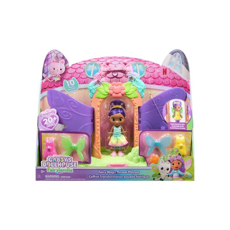GABBY'S DOLLHOUSE FAIRYLANDIA TRASF. EAN 0681147107908 INGROSSO ACCESSORI PER BAMBOLE