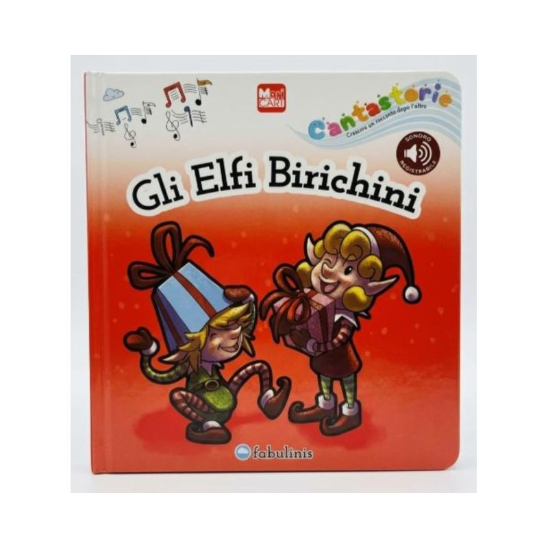 LIBRO CANTASTORIE ELFO EAN 9791282532129 INGROSSO LIBRI PER BAMBINI