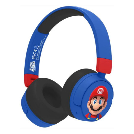 CUFFIA KIDS W. SUPERMARIO SM1001 EAN 5055371625753 INGROSSO ACCESSORI TELEFONO