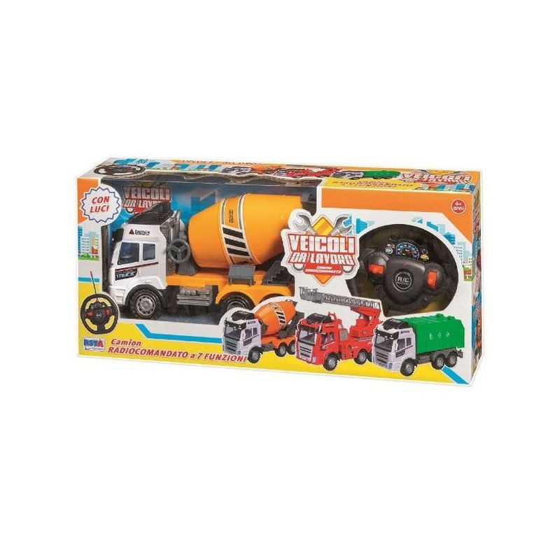 CAMION BETONIERA GRANDE RADIOCOMANDATO EAN 8004817119063 INGROSSO MEZZI CON RADIOCOMANDO CAMION BETONIERA GRANDE RADIOCOMANDATO EAN 8004817119063 INGROSSO MEZZI CON RADIOCOMANDO