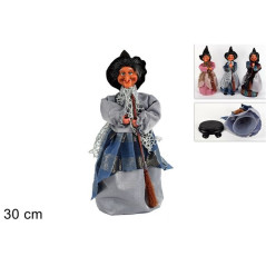 BEFANA CON CONTENITORE 30CM EAN 8053482119038 INGROSSO BEFANA