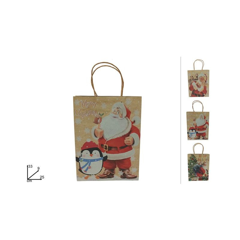BUSTA REGALO BABBO NATALE 33X25X9CM 3AS EAN 8053482239729 INGROSSO SACCHETTI E SHOPPER NATALIZI BUSTA REGALO BABBO NATALE 33X25X9CM 3AS EAN 8053482239729 INGROSSO SACCHETTI E SHOPPER NATALIZI