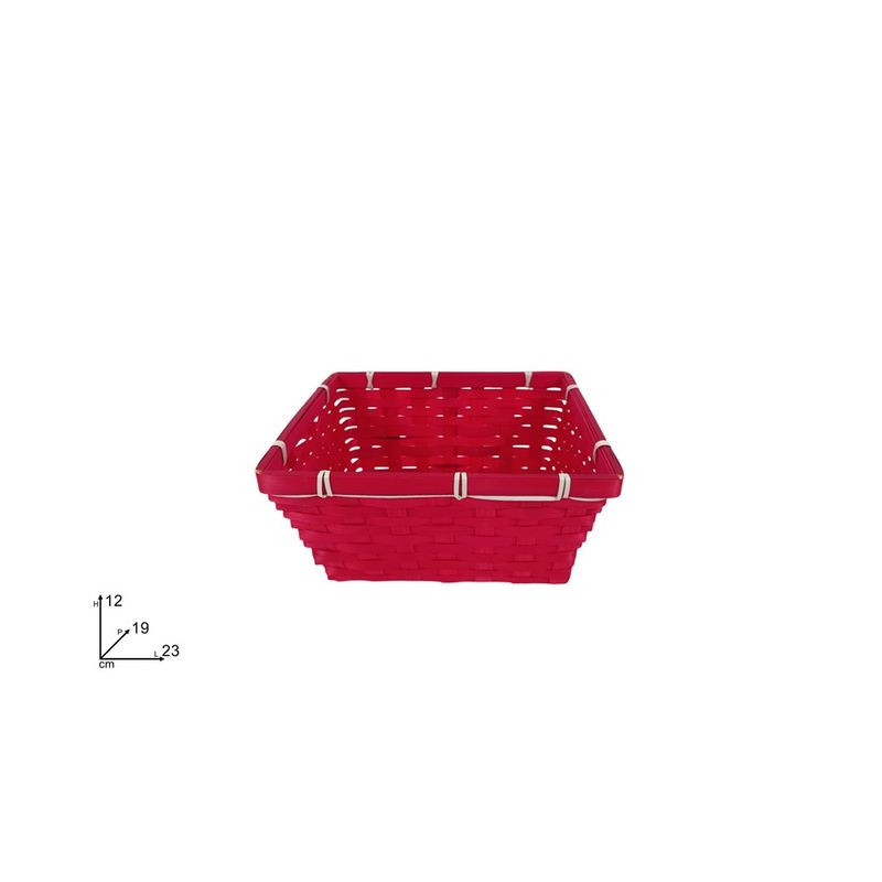 CESTINO 23X19X12 ROSSO EAN 8053482470504 INGROSSO CESTI NATALIZI CESTINO 23X19X12 ROSSO EAN 8053482470504 INGROSSO CESTI NATALIZI