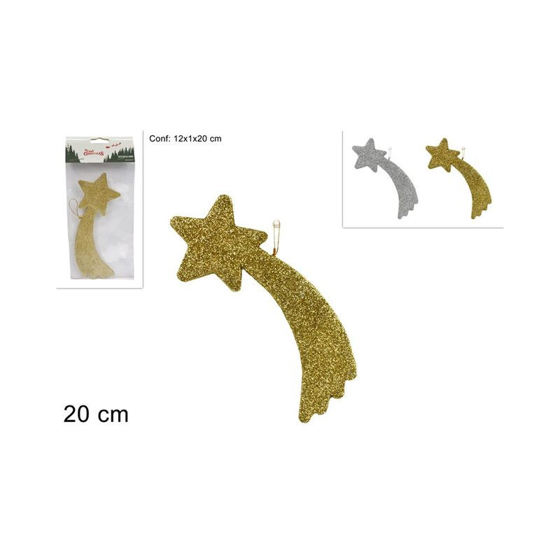 STELLA COMETA 20CM 2 COL. EAN 8033113296130 INGROSSO ARTICOLI DECORAZIONI NATALIZIE STELLA COMETA 20CM 2 COL. EAN 8033113296130 INGROSSO ARTICOLI DECORAZIONI NATALIZIE