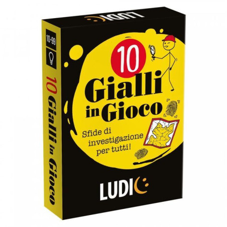 GIALLI IN GIOCO 10 STORIE CRIME EAN 8056214162746 INGROSSO GIOCHI DI CARTE