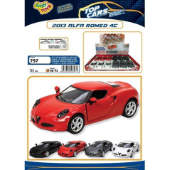 AUTO ALFA ROMEO 4C 2013 EAN 8052400507971 INGROSSO MODELLINI AUTO