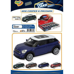 AUTO MINI COOPER S PACEMAN EAN 8055386183818 INGROSSO MODELLINI AUTO
