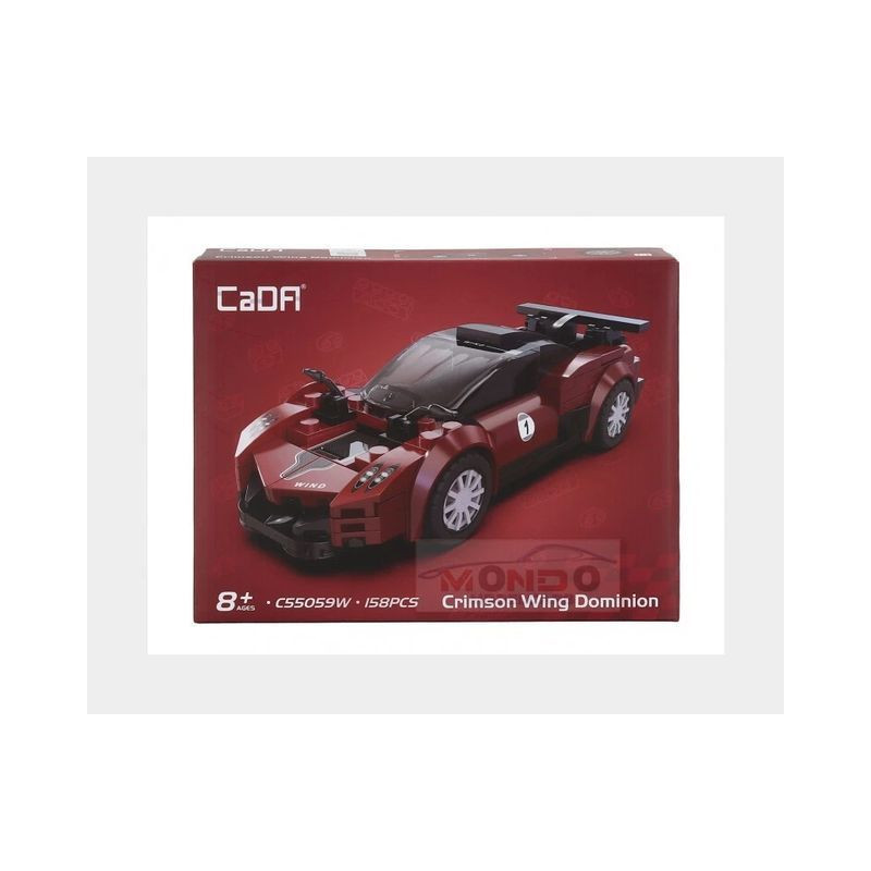 CADA CRIMSON WING RACER 158PCS EAN 6948061931878 INGROSSO GIOCHI COSTRUZIONI ECONOMICHE