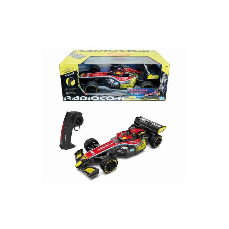 RADIOCOM FORMULA FUTURA AUTO R/C SC.1:12 EAN 8017293390215 INGROSSO AUTO CON RADIOCOMANDO RADIOCOM FORMULA FUTURA AUTO R/C SC.1:12 EAN 8017293390215 INGROSSO AUTO CON RADIOCOMANDO