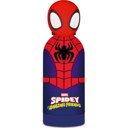 BORRACCIA TAPPO SAGOMATO 350ML SPIDEY EAN 8055714409405 INGROSSO