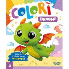 LIBRO COLORI' DRAGHI EAN 9788847253667 INGROSSO LIBRI PER BAMBINI