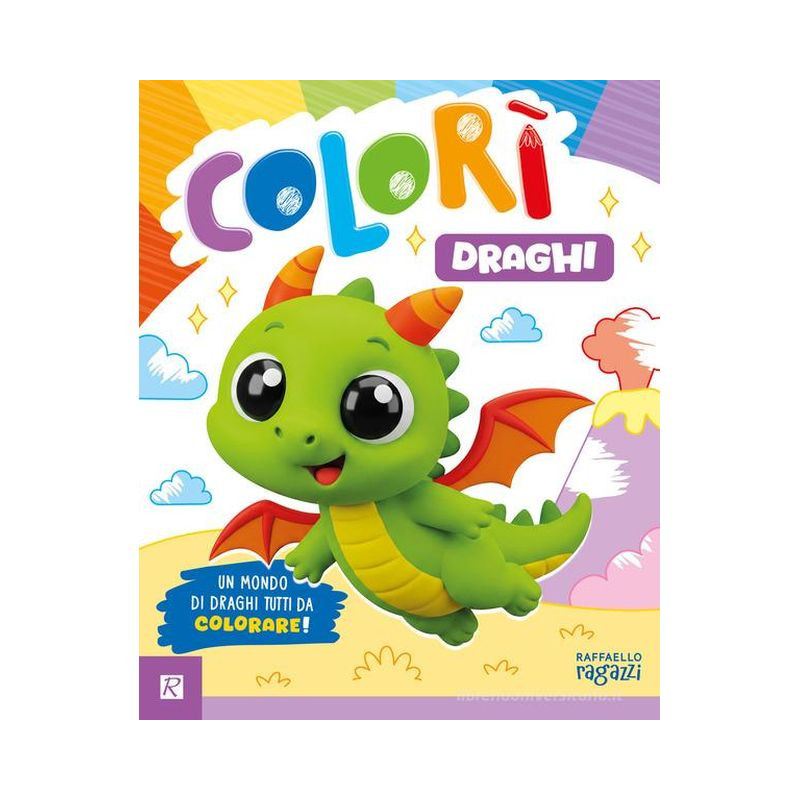 LIBRO COLORI' DRAGHI EAN 9788847253667 INGROSSO LIBRO COLORI' DRAGHI EAN 9788847253667 INGROSSO