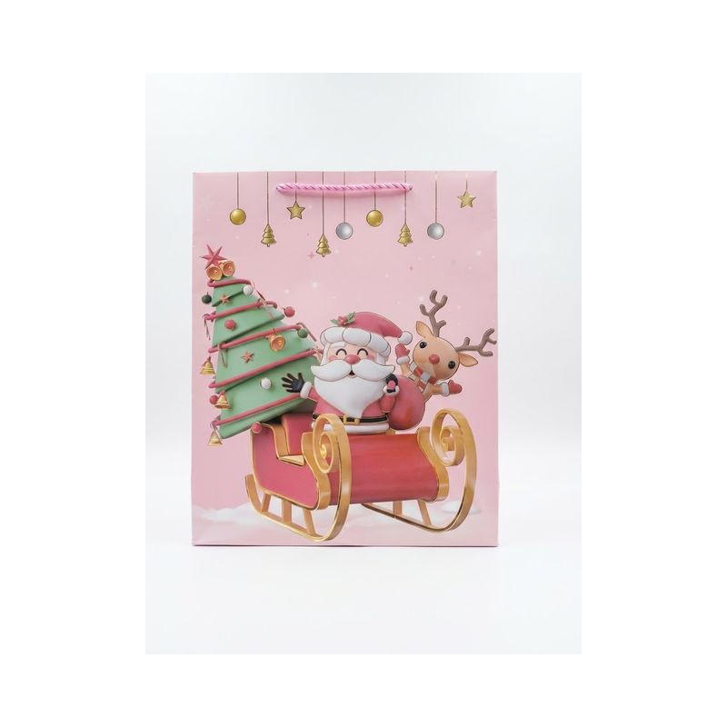 BUSTA REGALO NATALE 26X32X10 EAN 6910331003875 INGROSSO